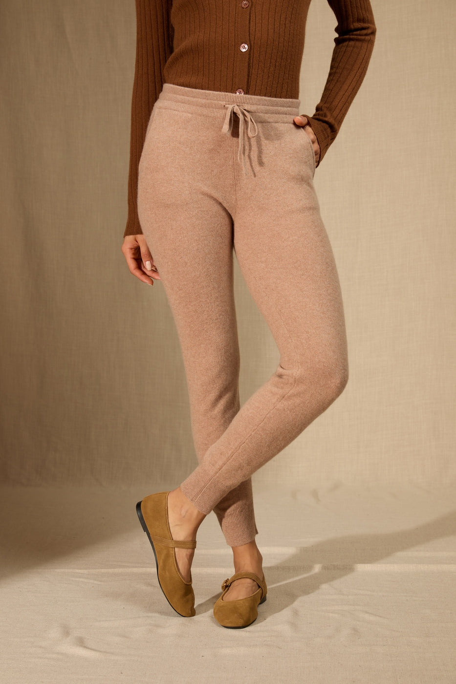 Jogging - Gwen - Camel Chiné