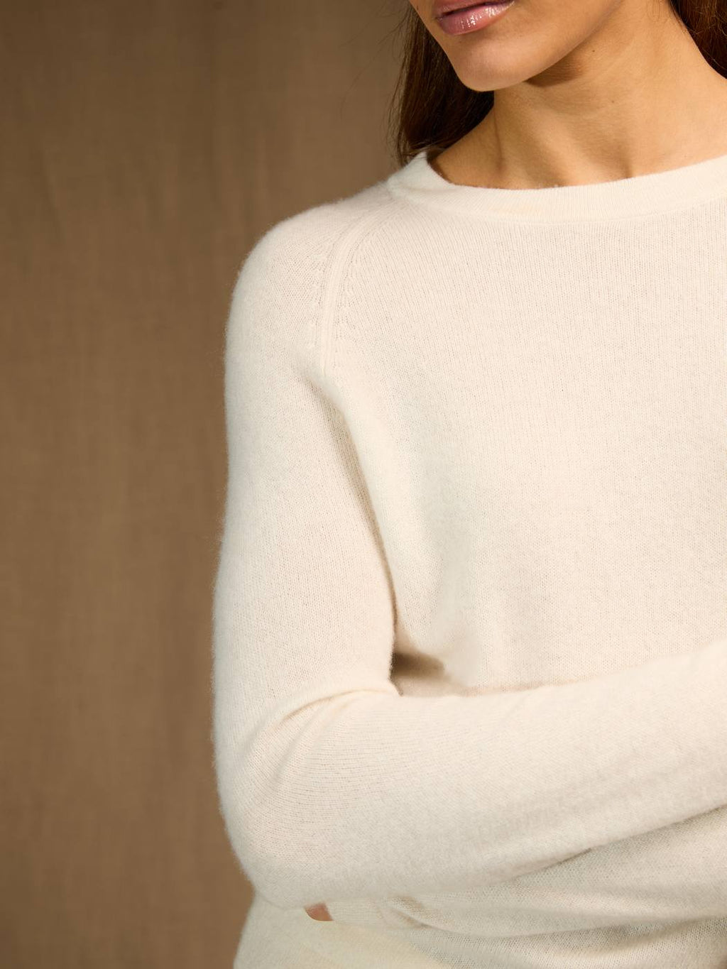 Pull Col Rond - Whitney - Ivoire