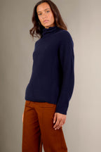 Pull Col Roulé - Blantyre - Navy