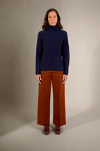 Pull Col Roulé - Blantyre - Navy
