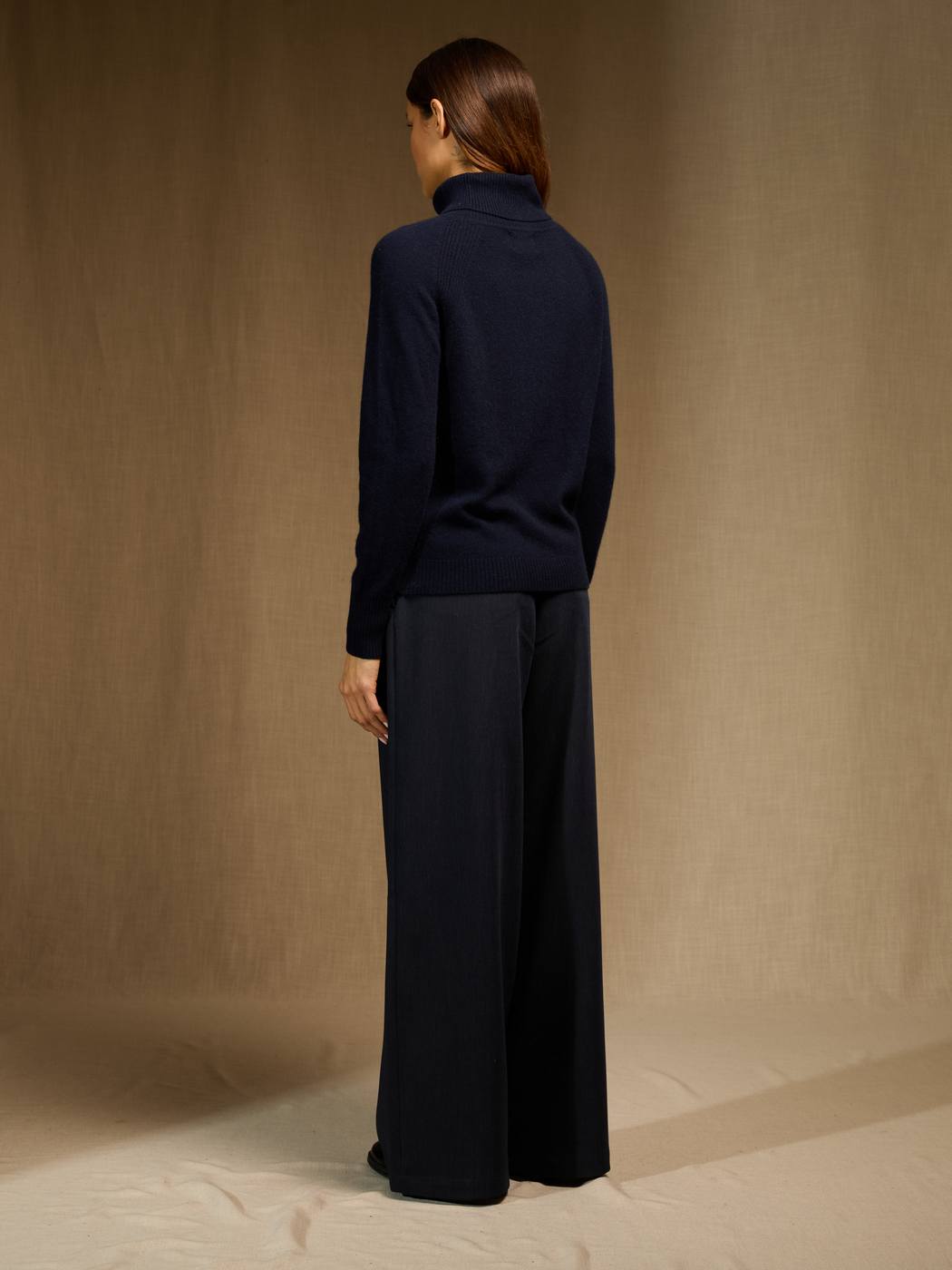 Pull Col Roulé - Lilly - Navy