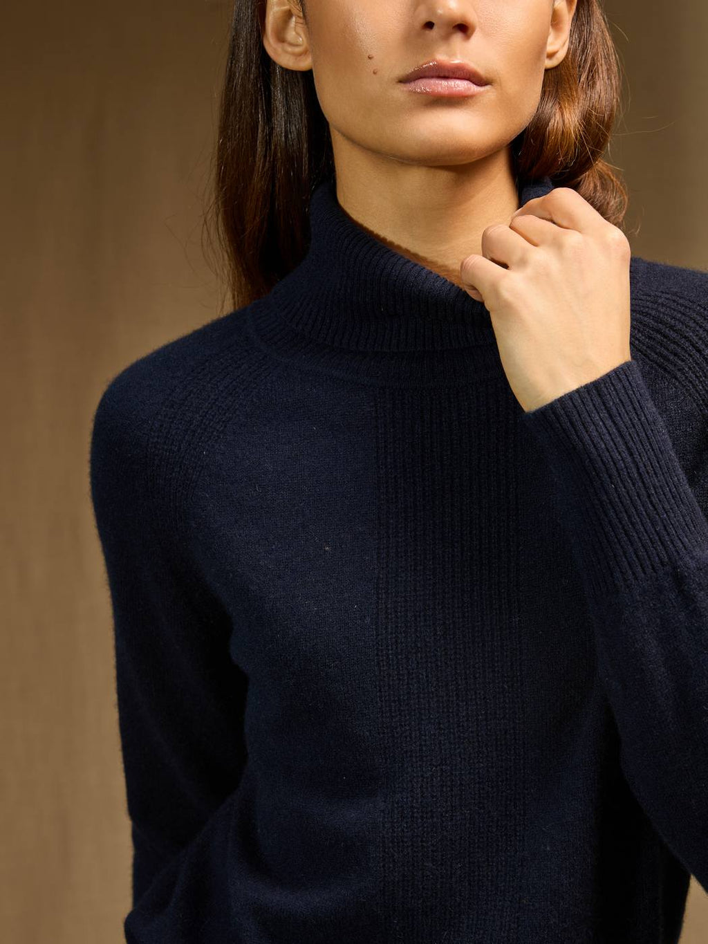 Pull Col Roulé - Lilly - Navy