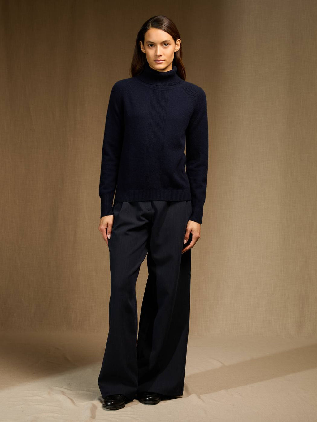 Pull Col Roulé - Lilly - Navy