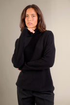 Pull Col Roulé - Blantyre - Noir