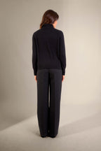 Pull Col Roulé - Lilly - Noir
