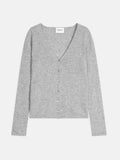 Cardigan Col V - Paige - Nuage Chiné