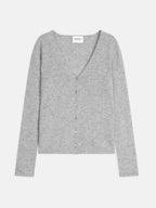 Cardigan Col V - Paige - Nuage Chiné