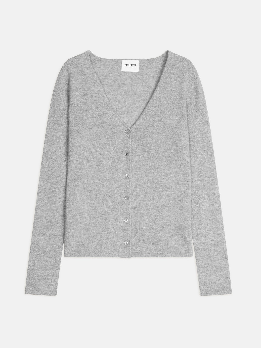 Cardigan Col V - Paige - Nuage Chiné