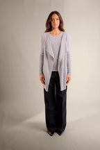 Veste Longue - Abigail - Nuage Chiné