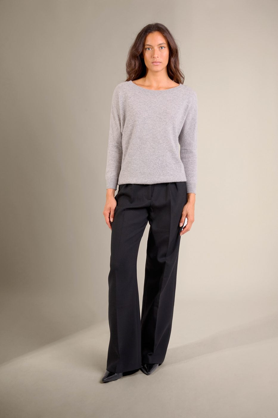 Pull Chauve Souris - Molly - Nuage Chiné