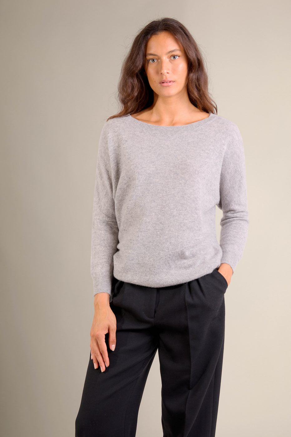 Pull Chauve Souris - Molly - Nuage Chiné