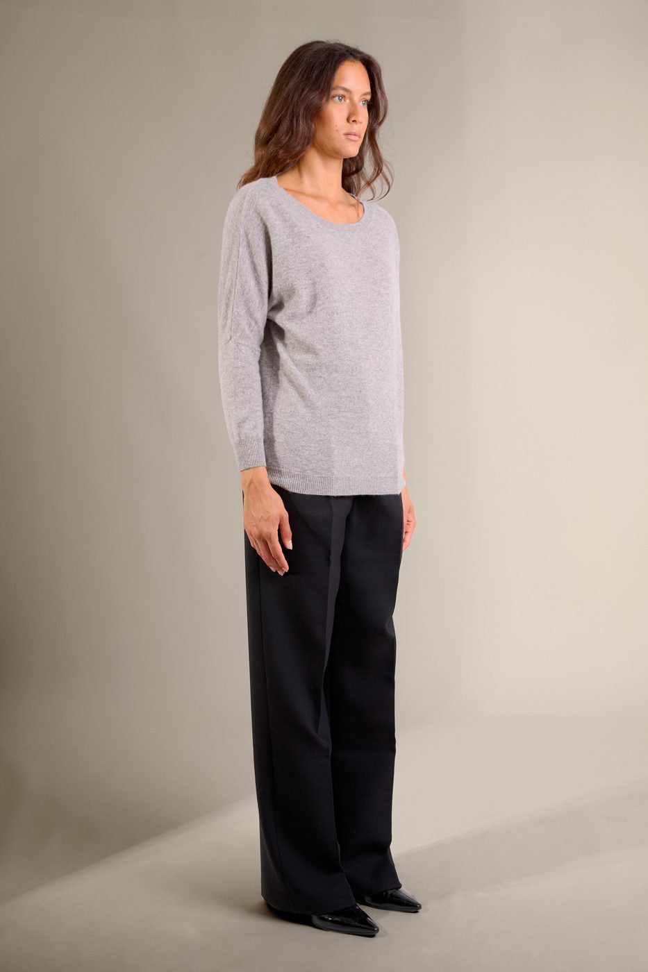 Pull Chauve Souris - Molly - Nuage Chiné