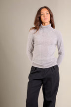 Pull Col Roulé - Lilly - Nuage Chiné