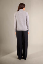 Pull Col Roulé - Lilly - Nuage Chiné