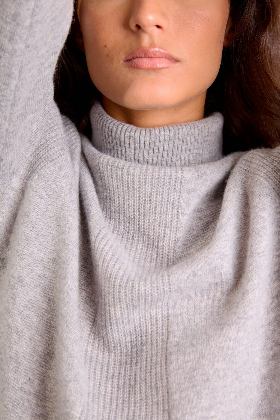 Pull Col Roulé - Lilly - Nuage Chiné