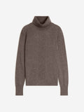 Pull Col Roulé - Lilly - Taupe Chiné