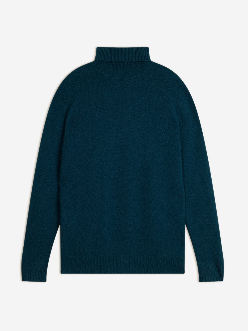 Pull Col Roulé 4 Fils - Marius - Vert Canard