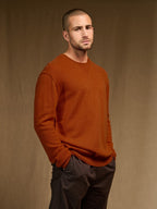 Pull Col Rond - Soan - Safran
