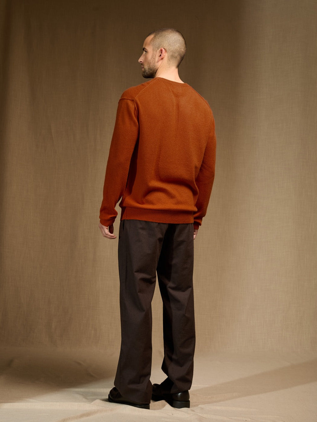 Pull Col Rond - Soan - Safran