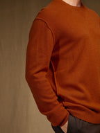 Pull Col Rond - Soan - Safran