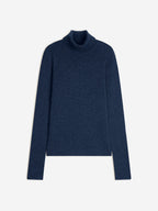 Pull Col Roulé 4 Fils - Willow - Ocean Chiné