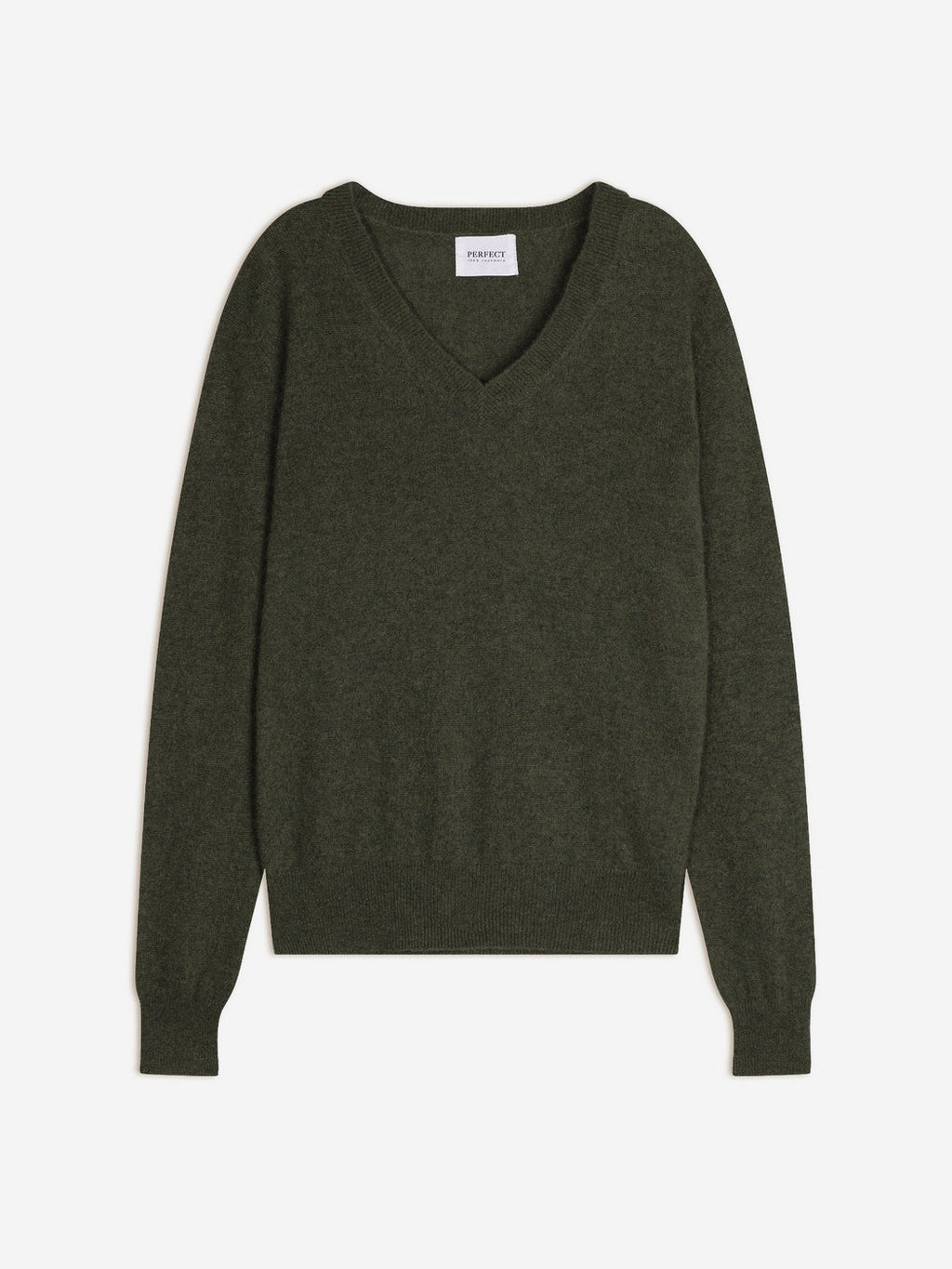 Pull Col V - Kalie - Army Chiné