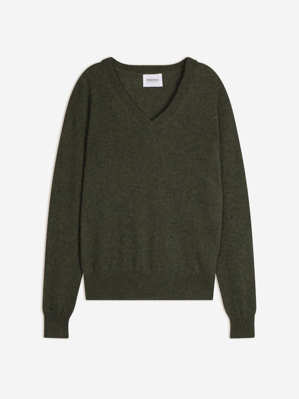 Pull Col V - Kalie - Army Chiné