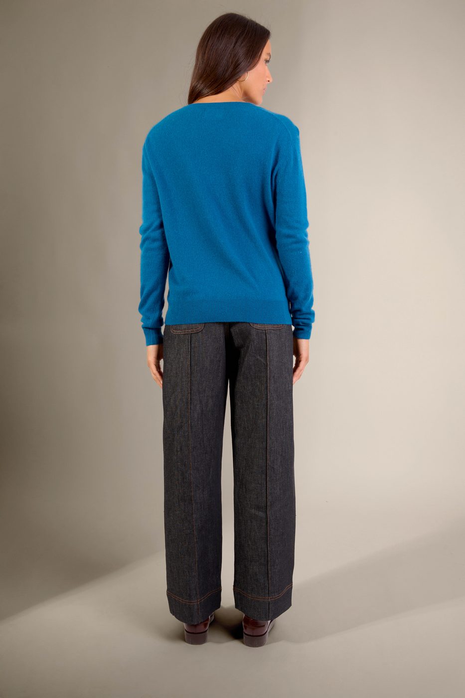 Pull Col V - Kalie - Paon