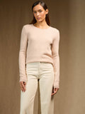 Pull Col Rond 4 Fils - Marya - Nude