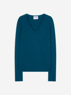 Pull Col V 4 Fils - Gaby - Paon