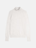 Pull Col Roulé - Lilly - Blanc Chiné