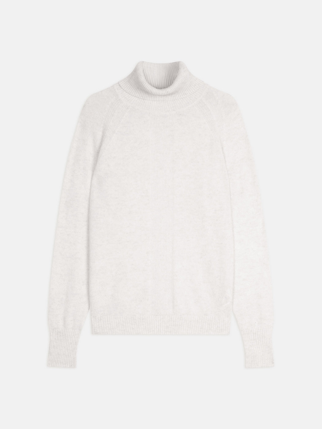 Pull Col Roulé - Lilly - Blanc Chiné