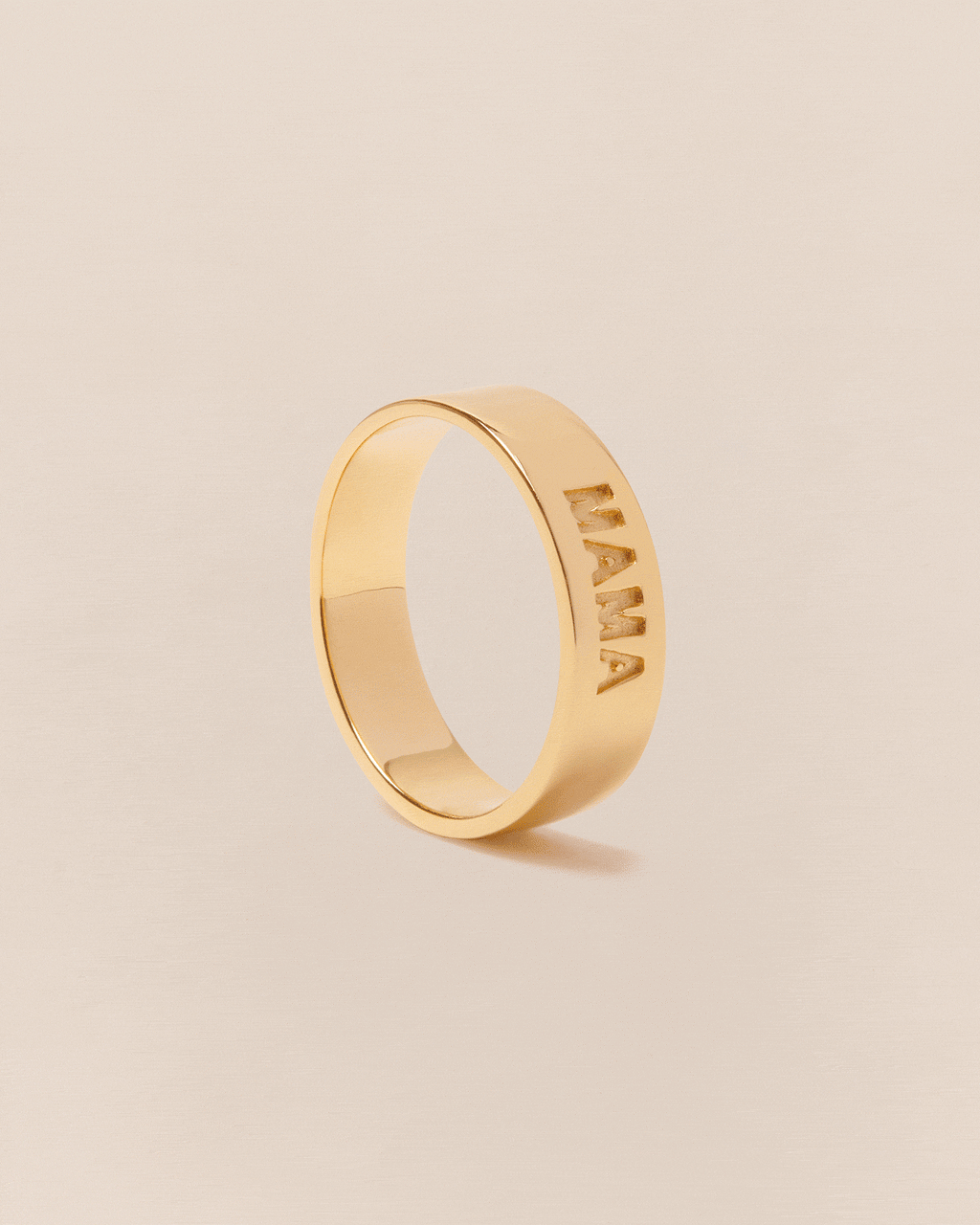 La Bague Précieuse Mama Love En Vermeil