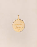 La Médaille Précieuse Seule Maman Louve - En Vermeil - 17Mm