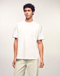 T-Shirt Col Rond À Poche