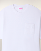 T-Shirt Col Rond À Poche