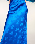 Jupe Mi-Longue - Ocean Jacquard