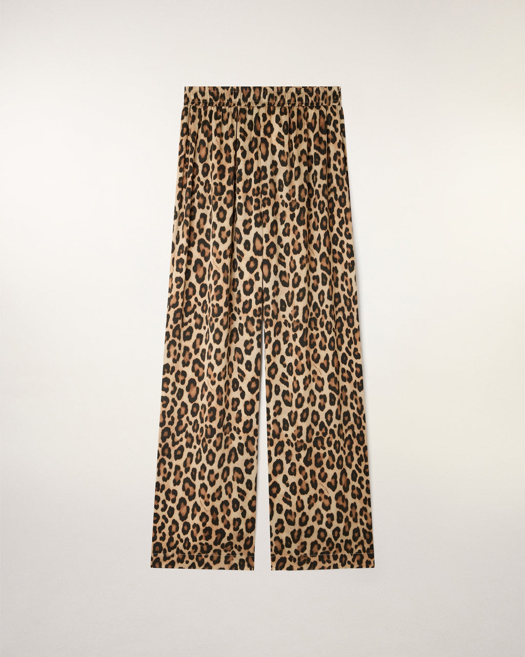 Pantalon Large Leopard