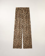Pantalon Large Leopard
