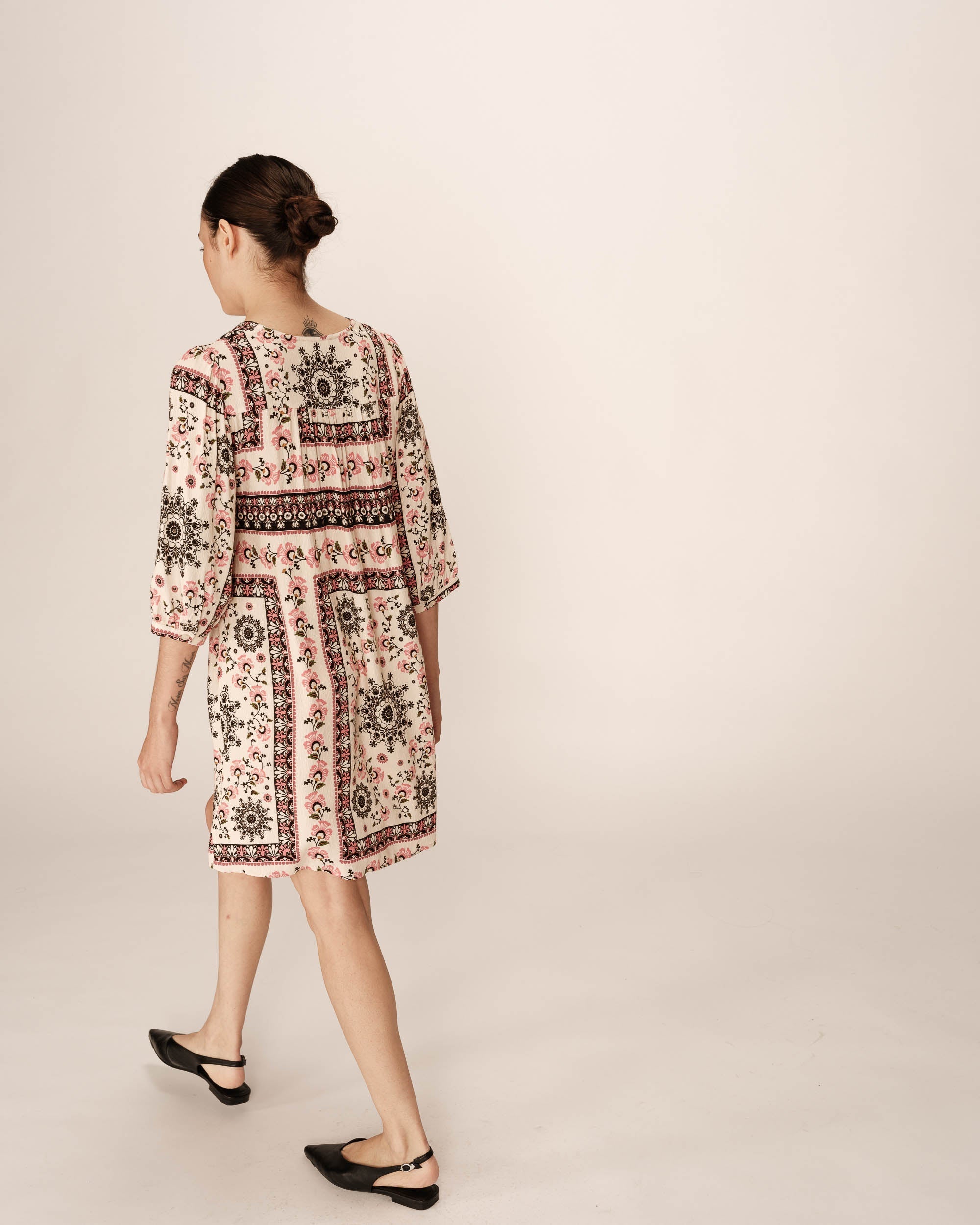 Robe Courte Perou - Beige