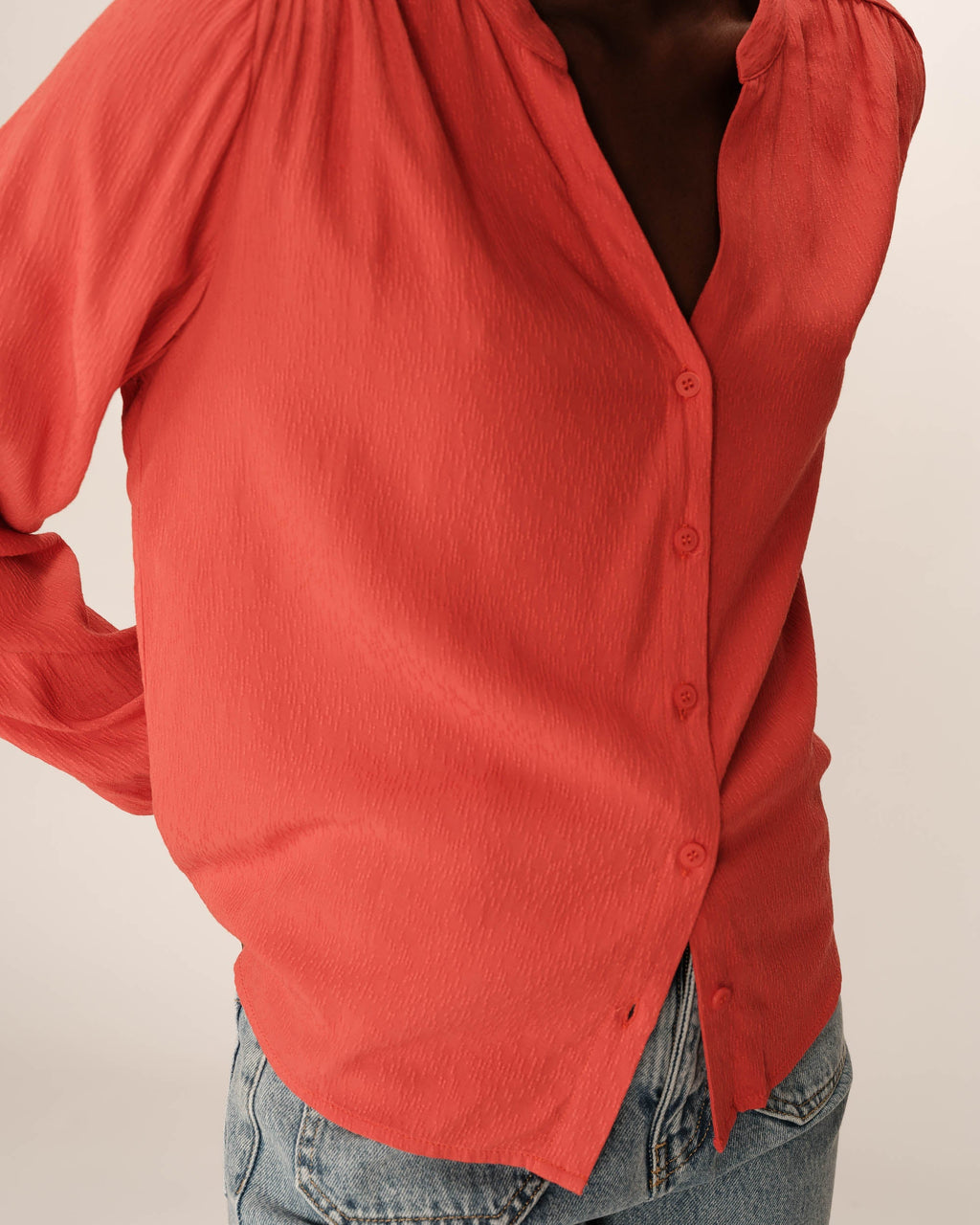 Blouse Perrone - Terracotta