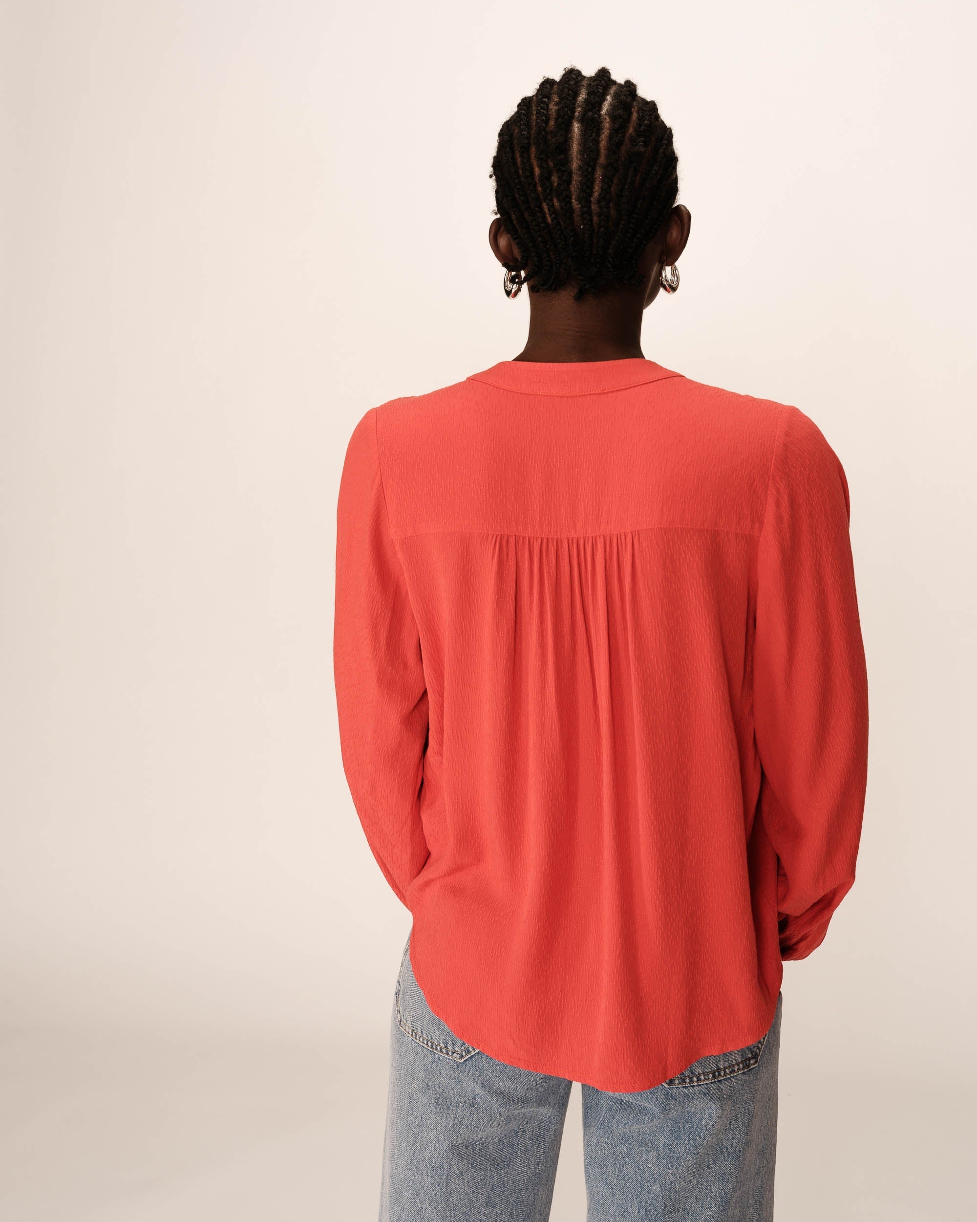 Blouse Perrone - Terracotta