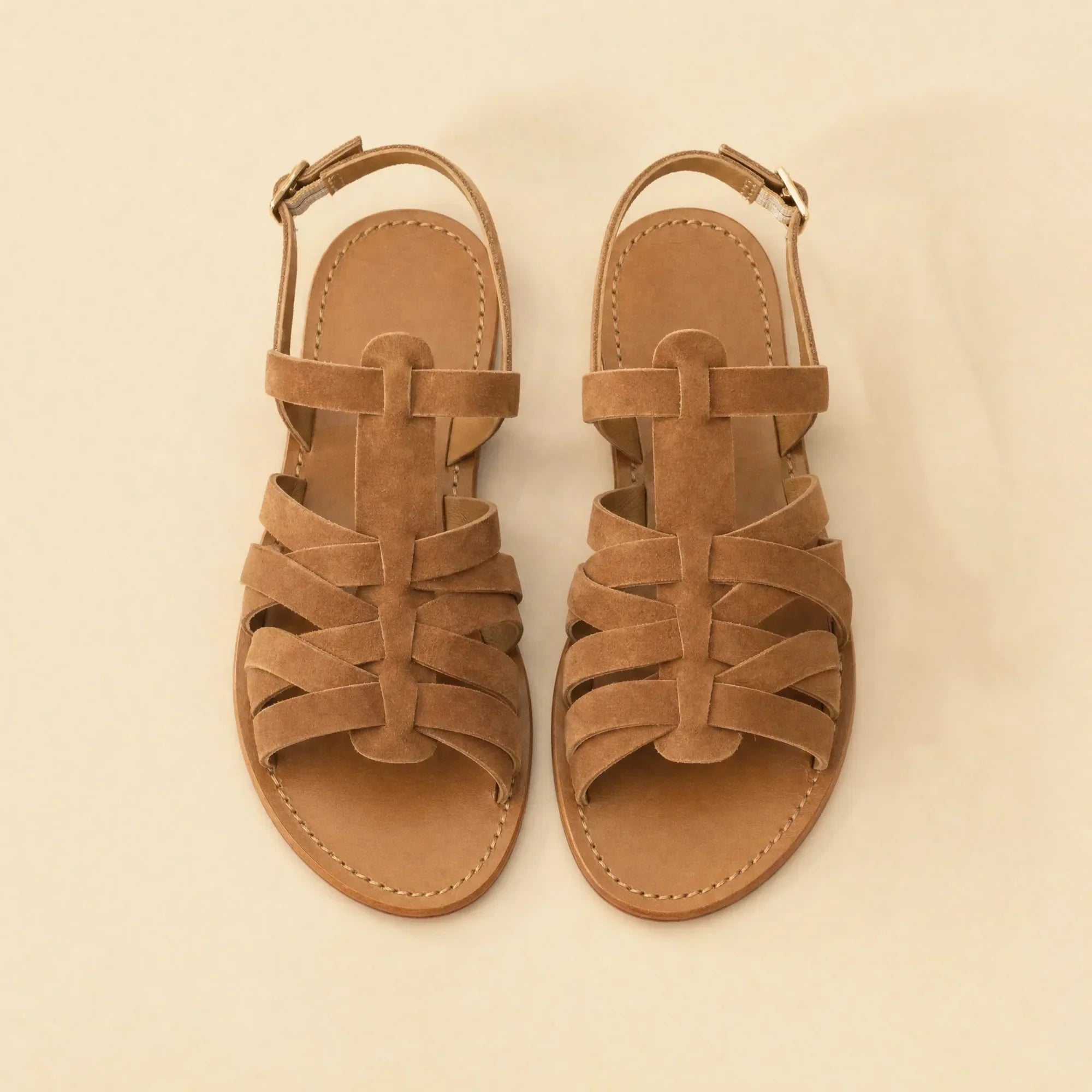 Sandales Caroline - Camel