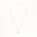 Pendentif "Fleur Nacrée" Diamants 0,09/31 & Nacre