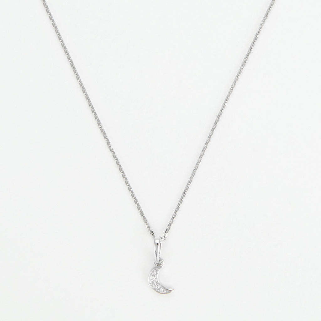 Pendentif "Diamond Moon" Diamants 0,01/5