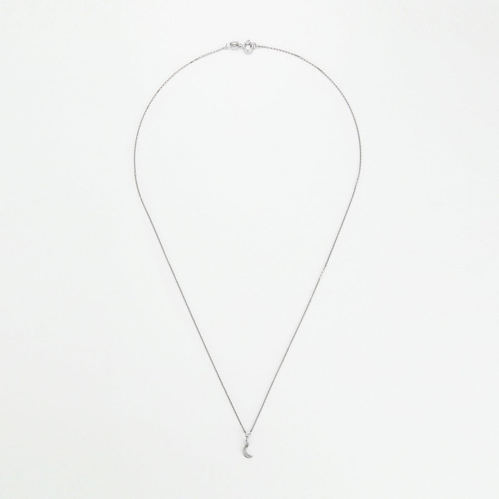 Pendentif "Diamond Moon" Diamants 0,01/5