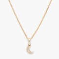 Pendentif "Diamond Moon" Diamants 0,01/5 - Or Jaune