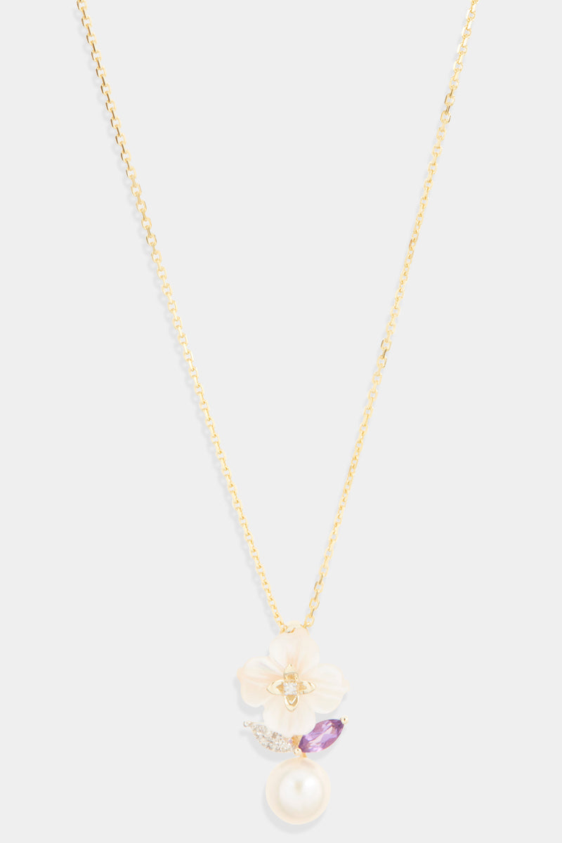 Pendentif "Cheina" D0,04/7 Am0,12/1 Mop1,01/1 P1,68/1