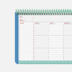 Planning Hebdomadaire - Palette