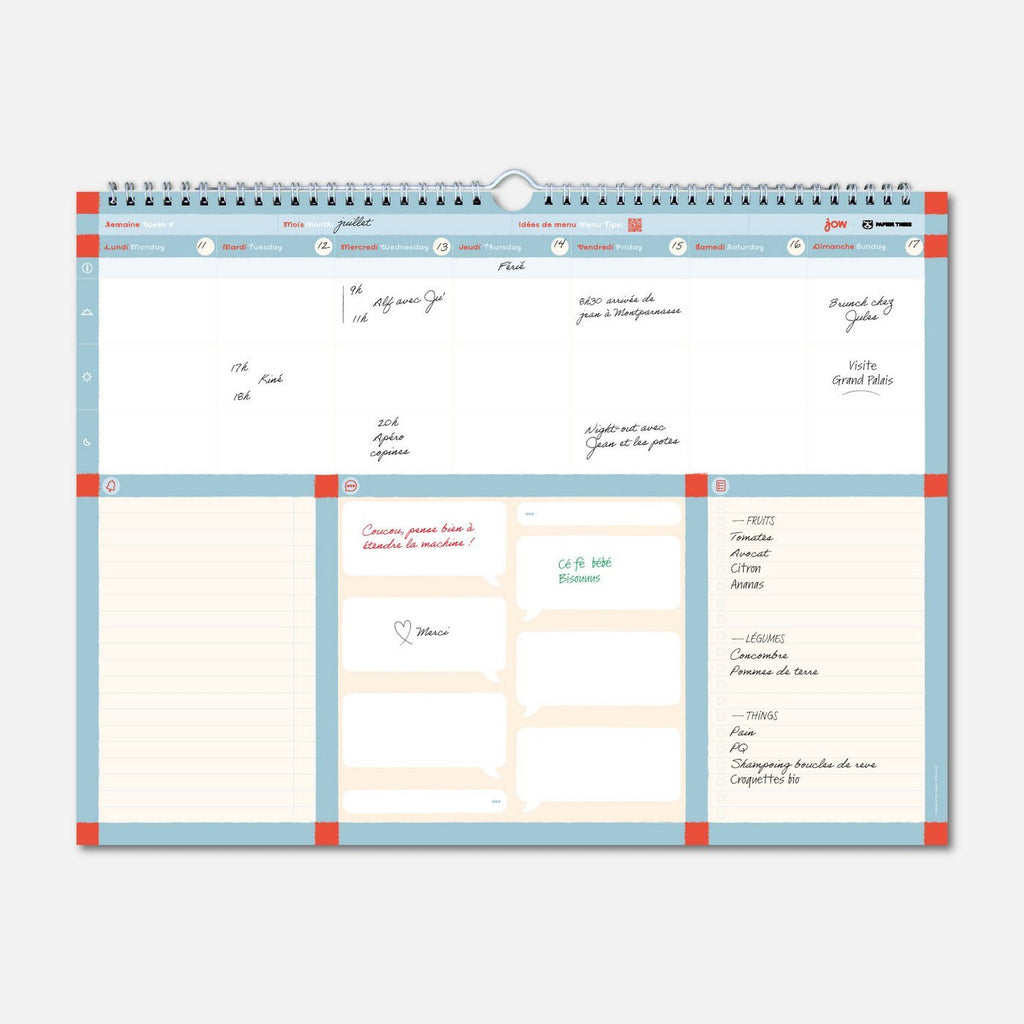 Planning Hebdo X Jow
